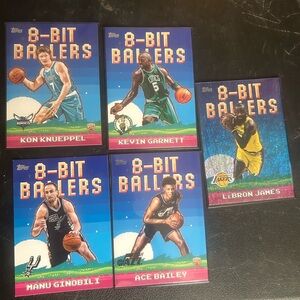 8-Bit Ballers Basketball Card Set